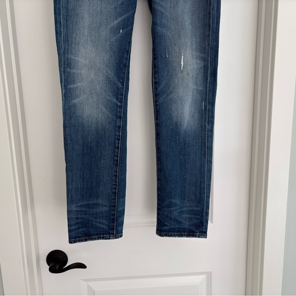 Madewell Distressed Slim Boy Jean Size 27 - Picture 4 of 7